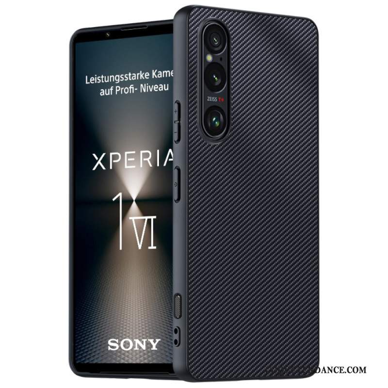 Coque Sony Xperia 1 VI Style Fibre Carbone