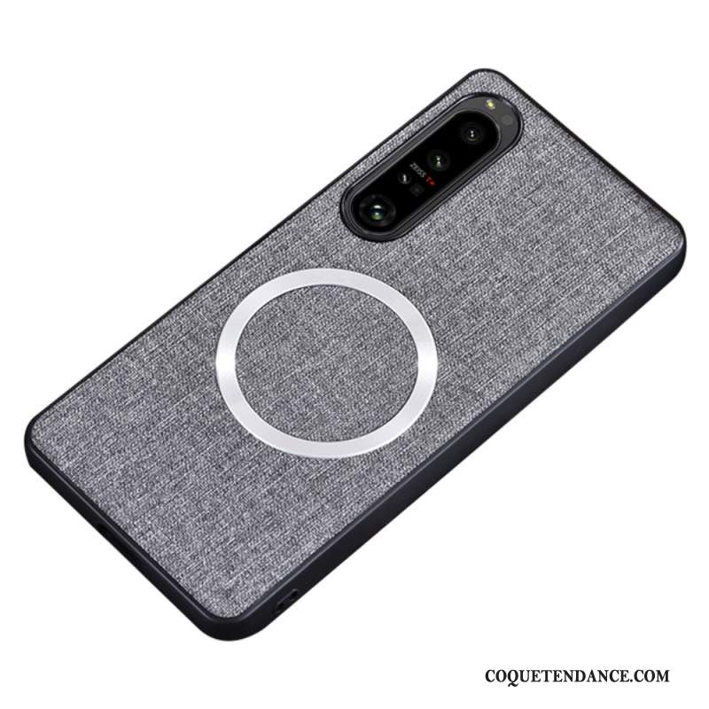 Coque Sony Xperia 1 VI Tissu Compatible MagSafe