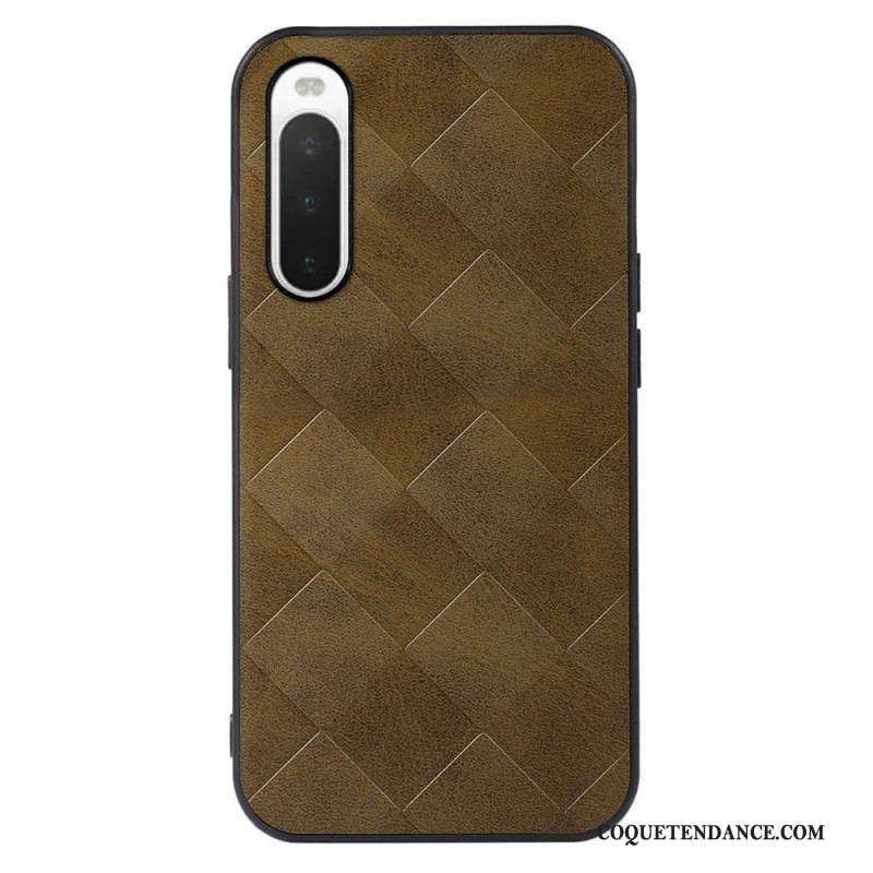 Coque Sony Xperia 10 IV Texture Tissée