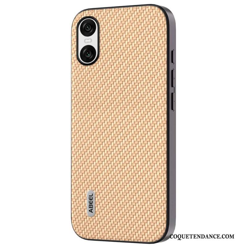 Coque Sony Xperia 10 VI Texture Fibre Carbone ABEEL