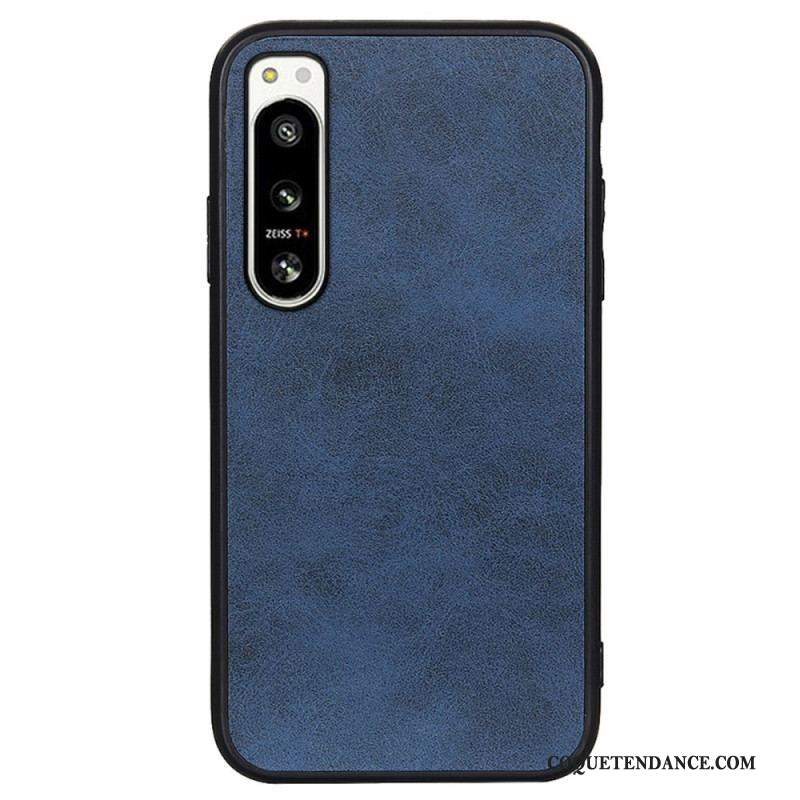 Coque Sony Xperia 5 IV Effet Cuir