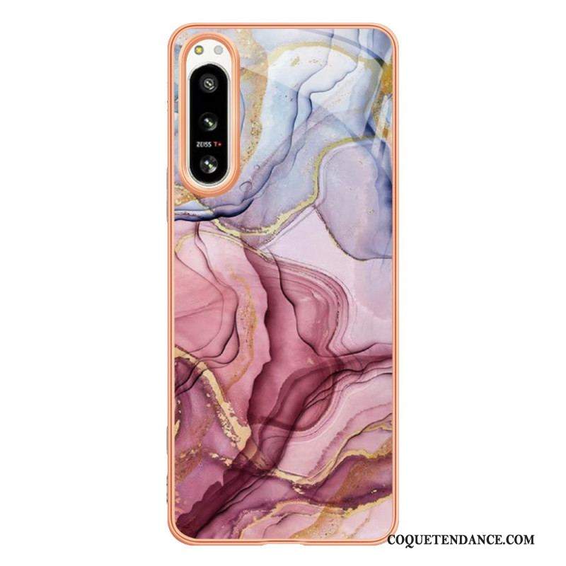 Coque Sony Xperia 5 IV Marbre