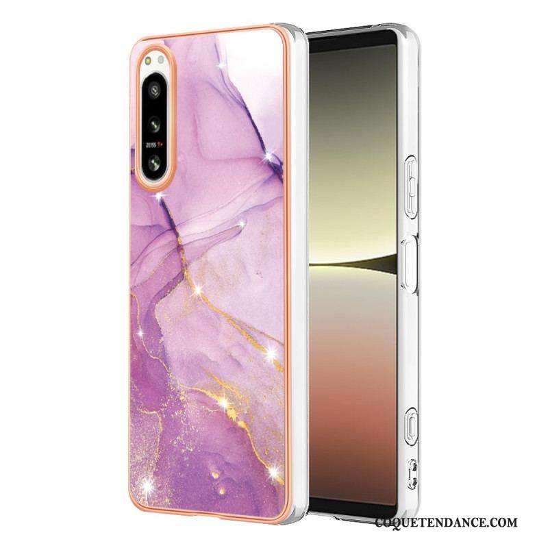 Coque Sony Xperia 5 IV Marbre Coloré