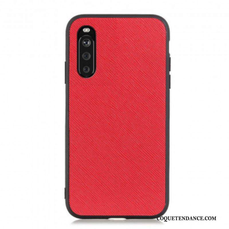 Coque Sony xperia 10 III Mini Véritable Cuir Texturé