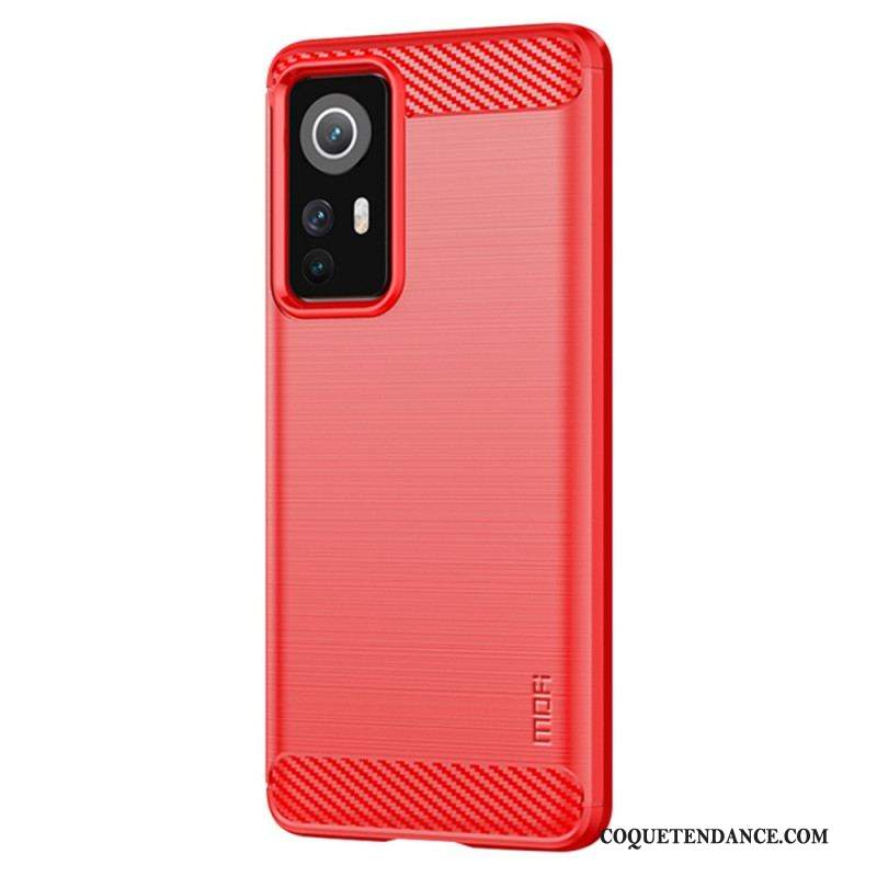 Coque  Xiaomi 12 / 12X  Fibre Carbone Brossée MOFI