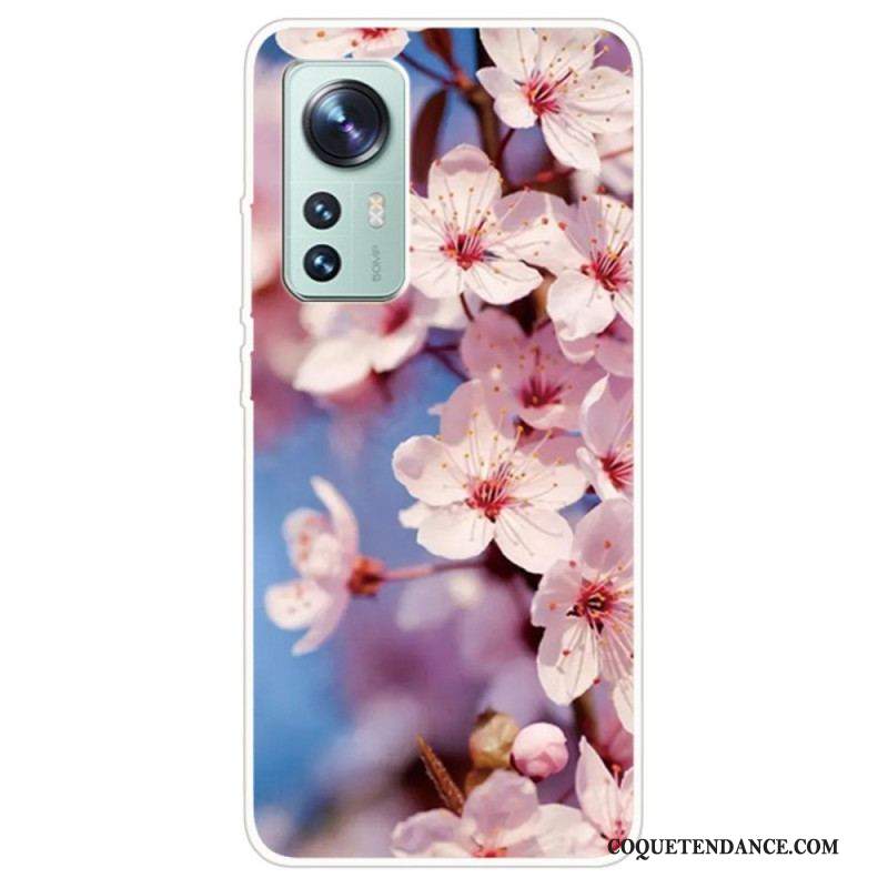 Coque  Xiaomi 12 / 12X  Fleurs Réalistes