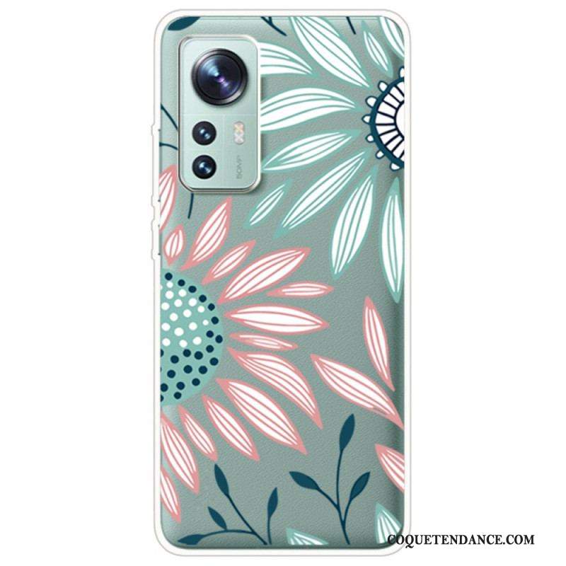 Coque  Xiaomi 12 / 12X  Transparente Une Fleur