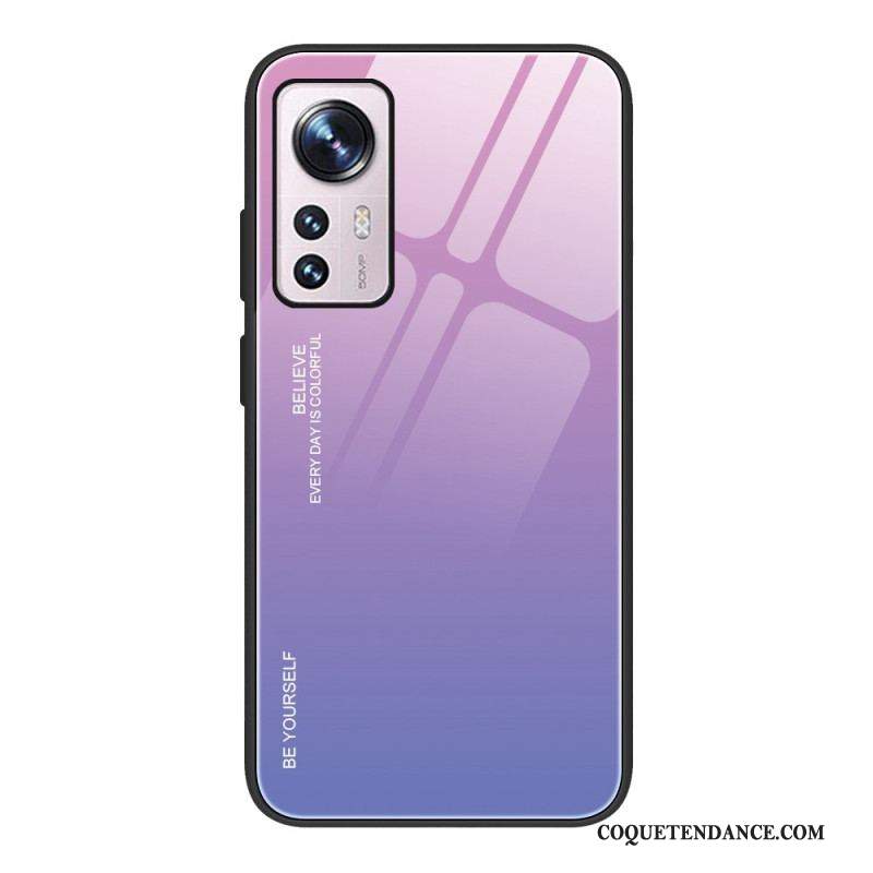 Coque Xiaomi 12 / 12X Verre Trempé Be Yourself