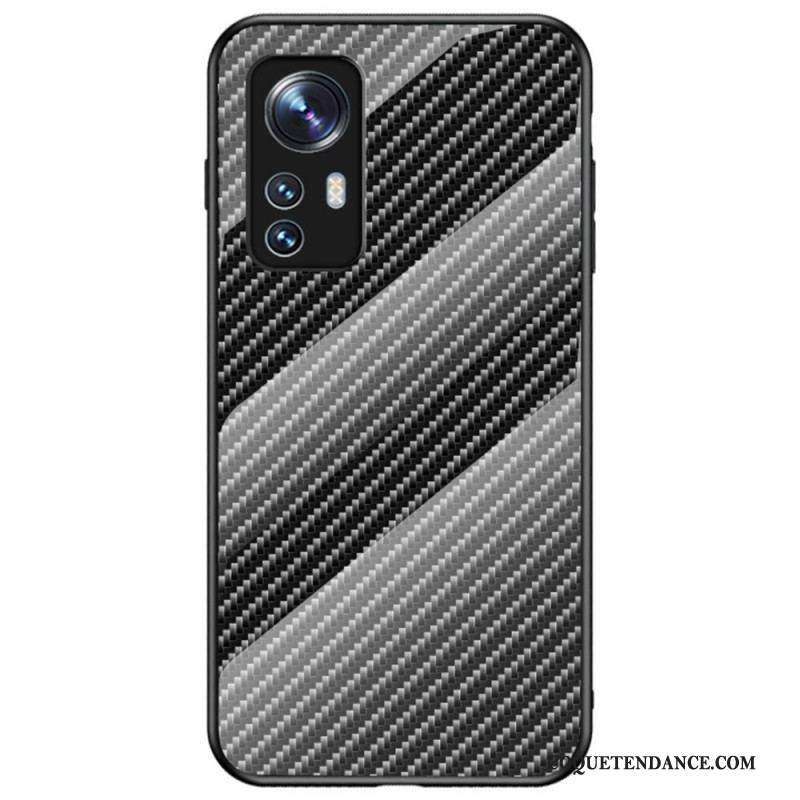 Coque  Xiaomi 12 / 12X Verre Trempé Fibre Carbone