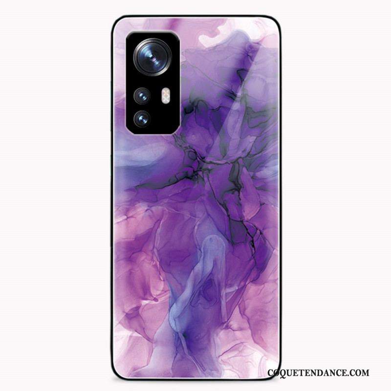 Coque  Xiaomi 12 / 12X  Verre Trempé Marbre Aquarelle