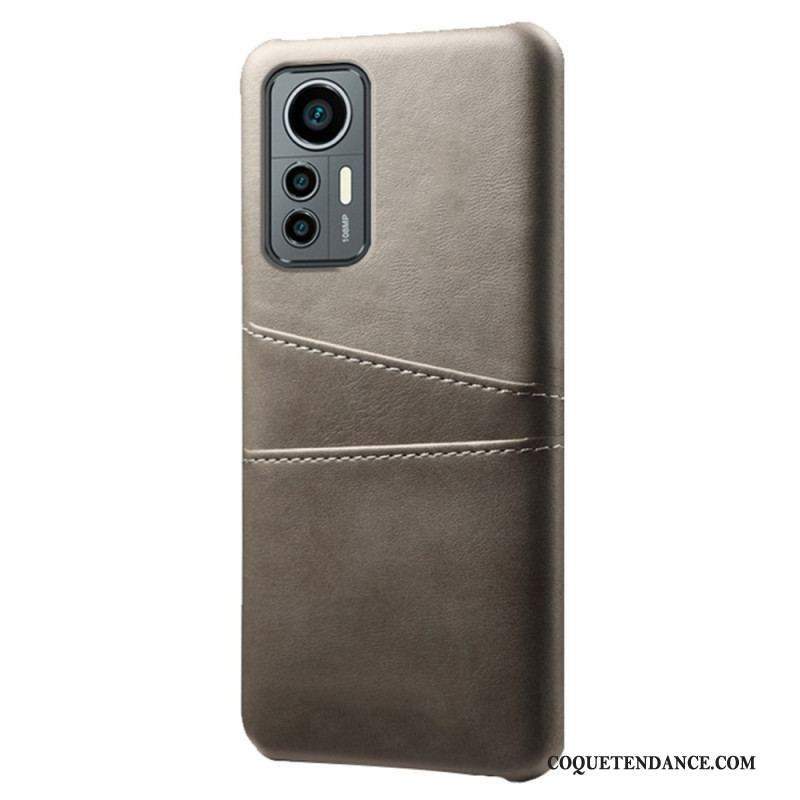 Coque Xiaomi 12 Lite Effet Cuir Porte-Cartes