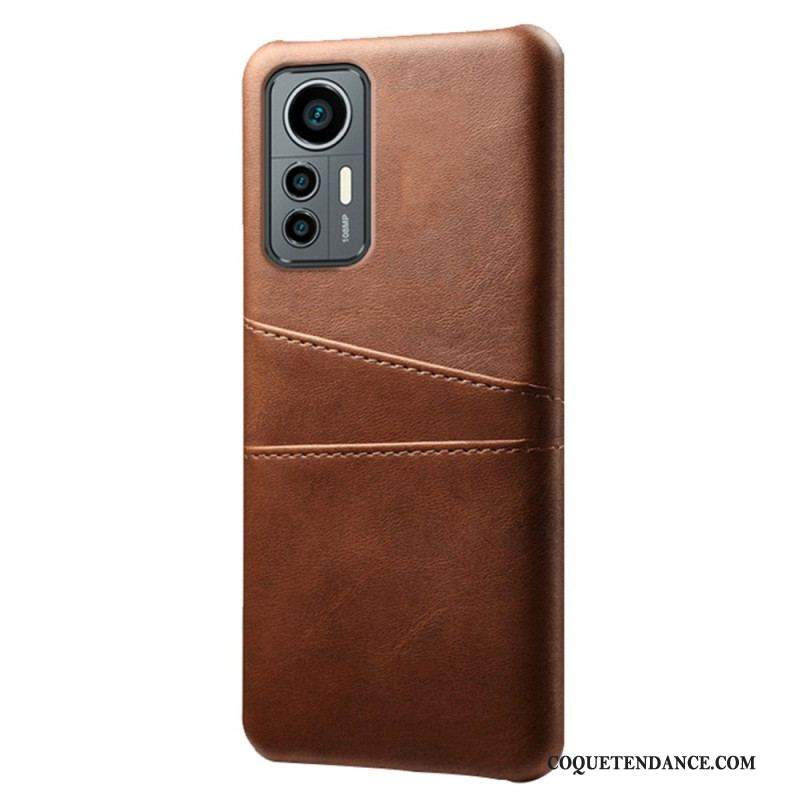 Coque Xiaomi 12 Lite Effet Cuir Porte-Cartes