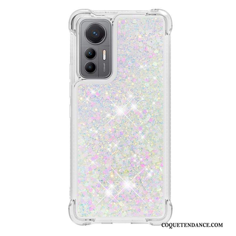 Coque Xiaomi 12 Lite Paillettes Colorées