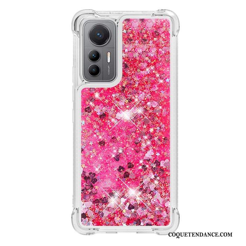 Coque Xiaomi 12 Lite Paillettes Colorées