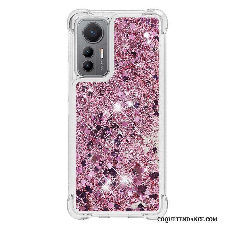 Coque Xiaomi 12 Lite Paillettes Colorées