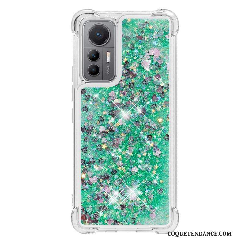 Coque Xiaomi 12 Lite Paillettes Colorées