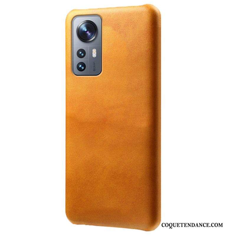 Coque Xiaomi 12 Pro Effet Cuir