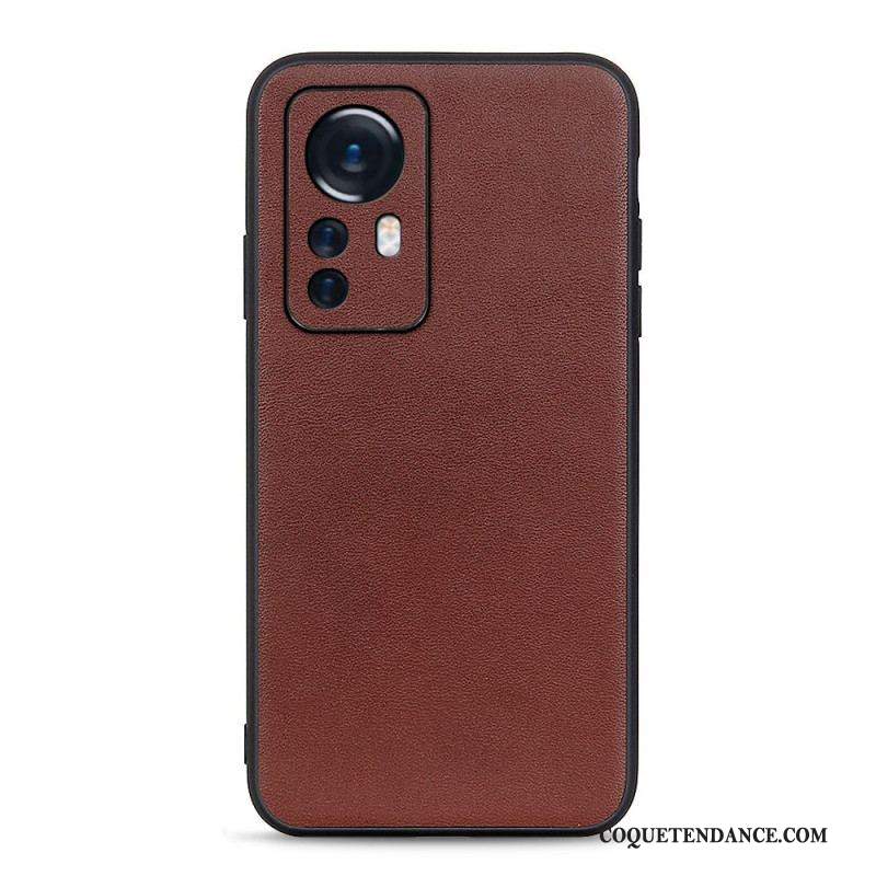 Coque Xiaomi 12 Pro Véritable Cuir