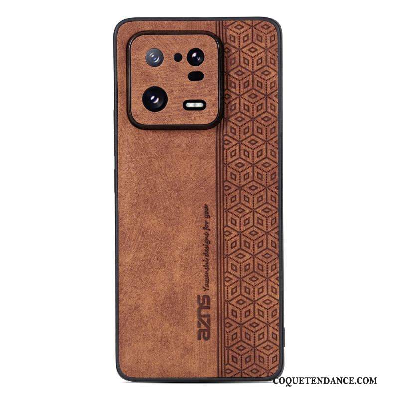 Coque Xiaomi 13 Effet Cuir AZNS