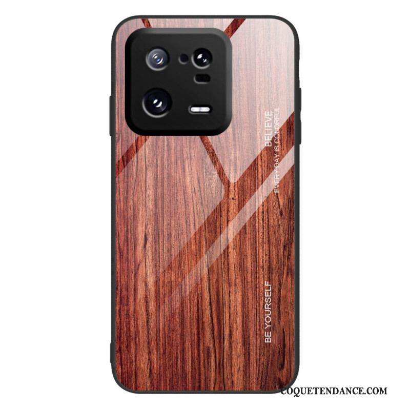 Coque Xiaomi 13 Pro Verre Trempé Design Bois