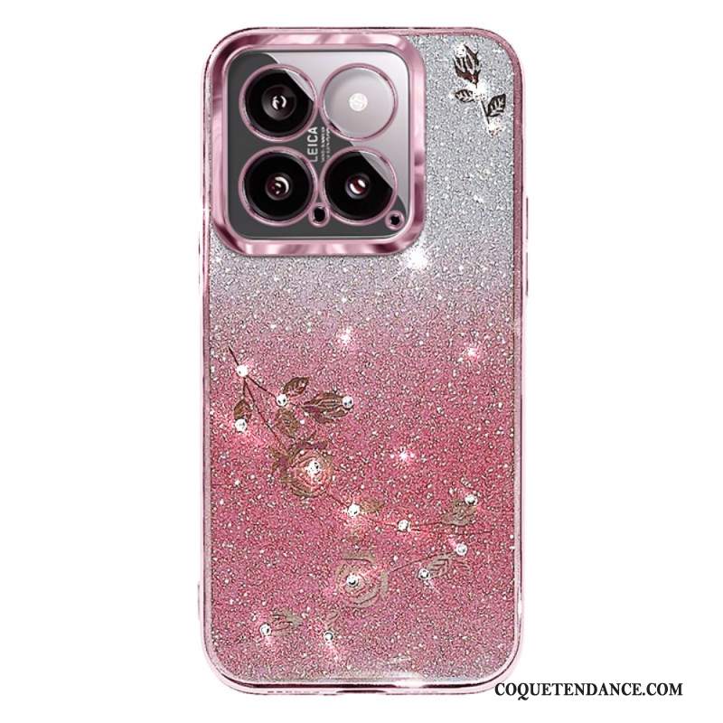 Coque Xiaomi 14 Motif Paillettes KADEM