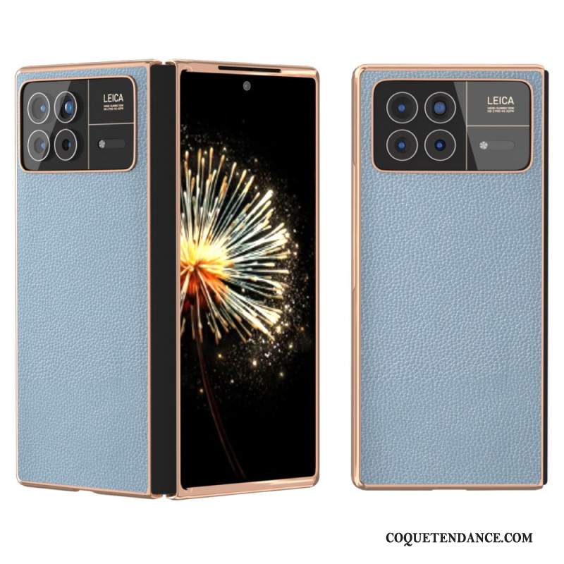 Coque Xiaomi Mix Fold 3 Effet Cuir