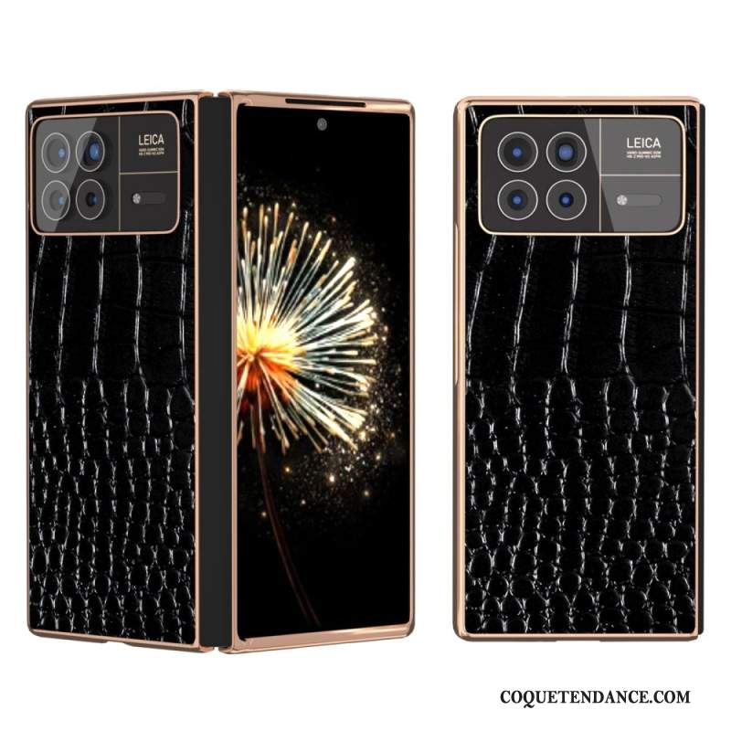 Coque Xiaomi Mix Fold 3 Style Crocodile