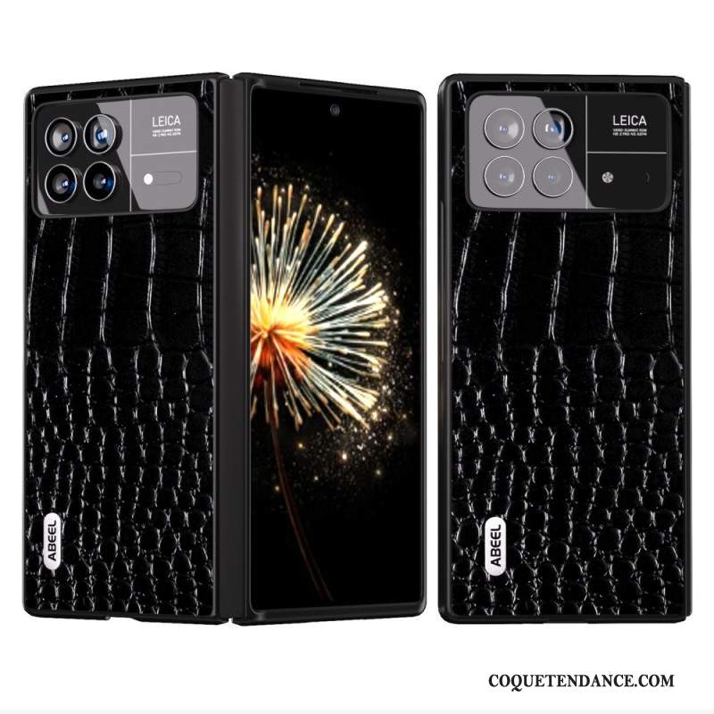 Coque Xiaomi Mix Fold 3 Texture Crocodile ABEEL