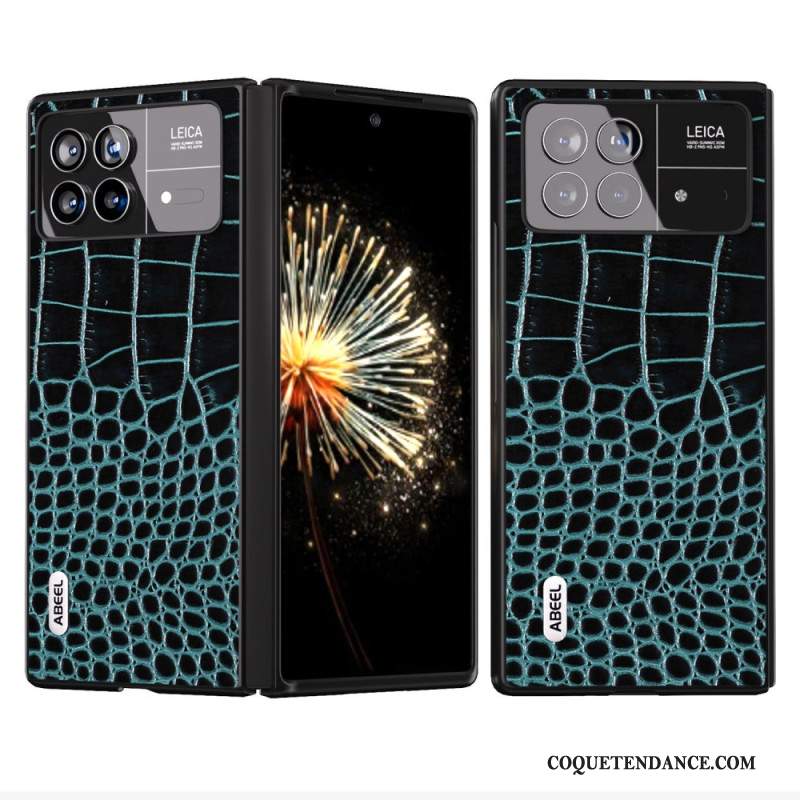 Coque Xiaomi Mix Fold 3 Texture Crocodile ABEEL