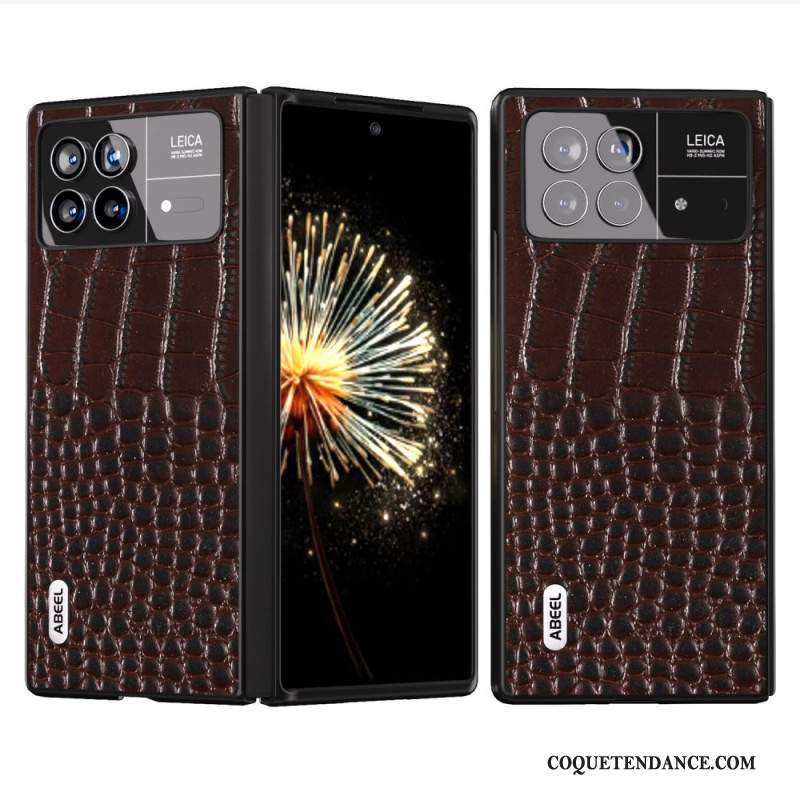 Coque Xiaomi Mix Fold 3 Texture Crocodile ABEEL