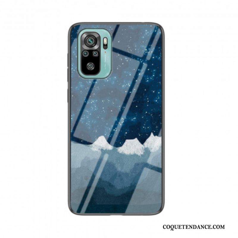 Coque Xiaomi Redmi Note 10/10S/Poco M5s Verre Trempé Beauty