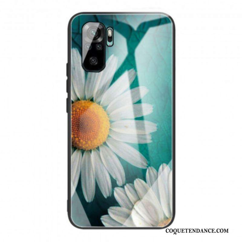 Coque Xiaomi Redmi Note 10/10S/Poco M5s Verre Trempé Végétale