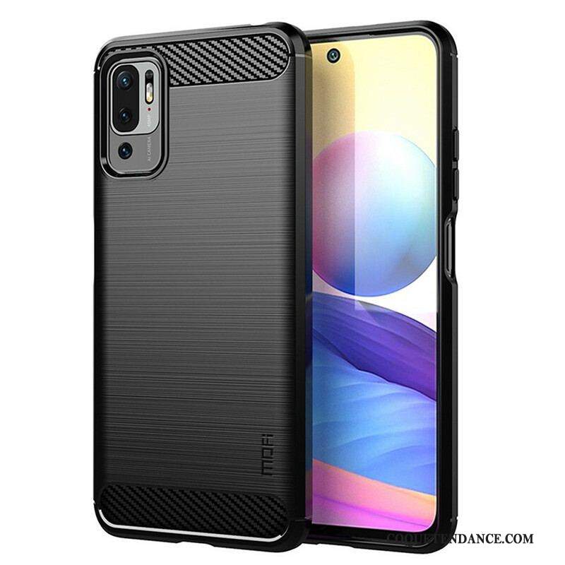 Coque Xiaomi Redmi Note 10 5G / Poco M3 Pro 5G Fibre Carbone Brossée MOFI