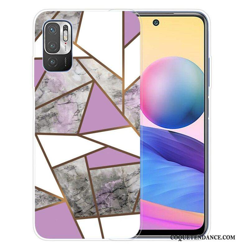 Coque Xiaomi Redmi Note 10 5G / Poco M3 Pro 5G Marbre Géométrique