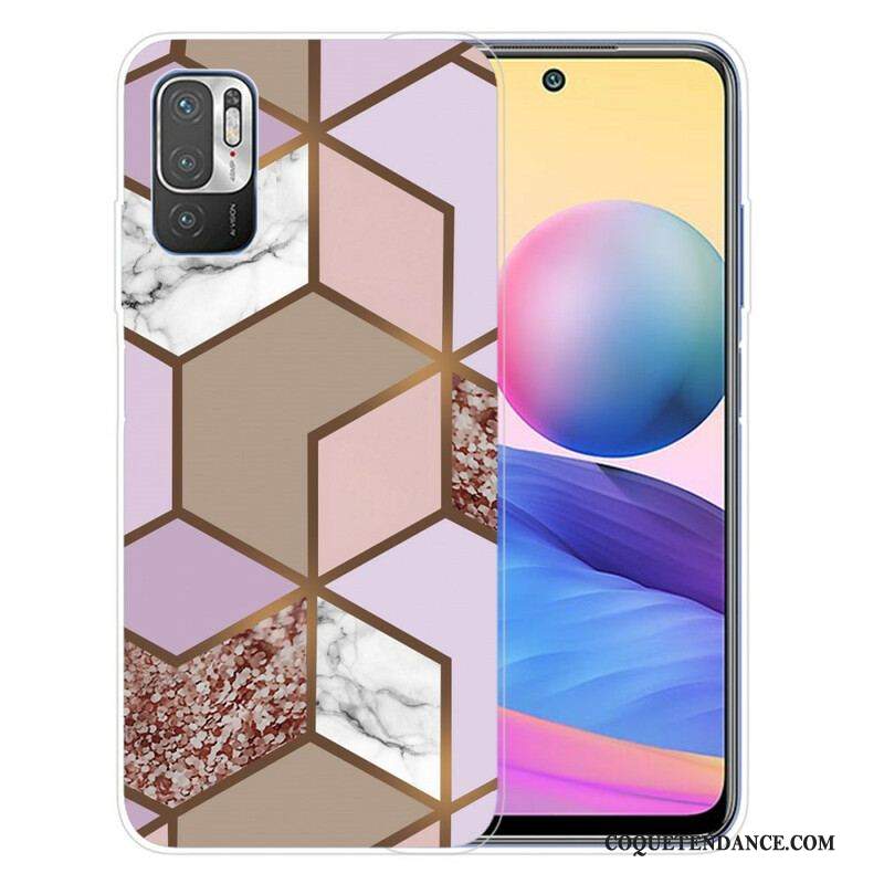 Coque Xiaomi Redmi Note 10 5G / Poco M3 Pro 5G Marbre Géométrique