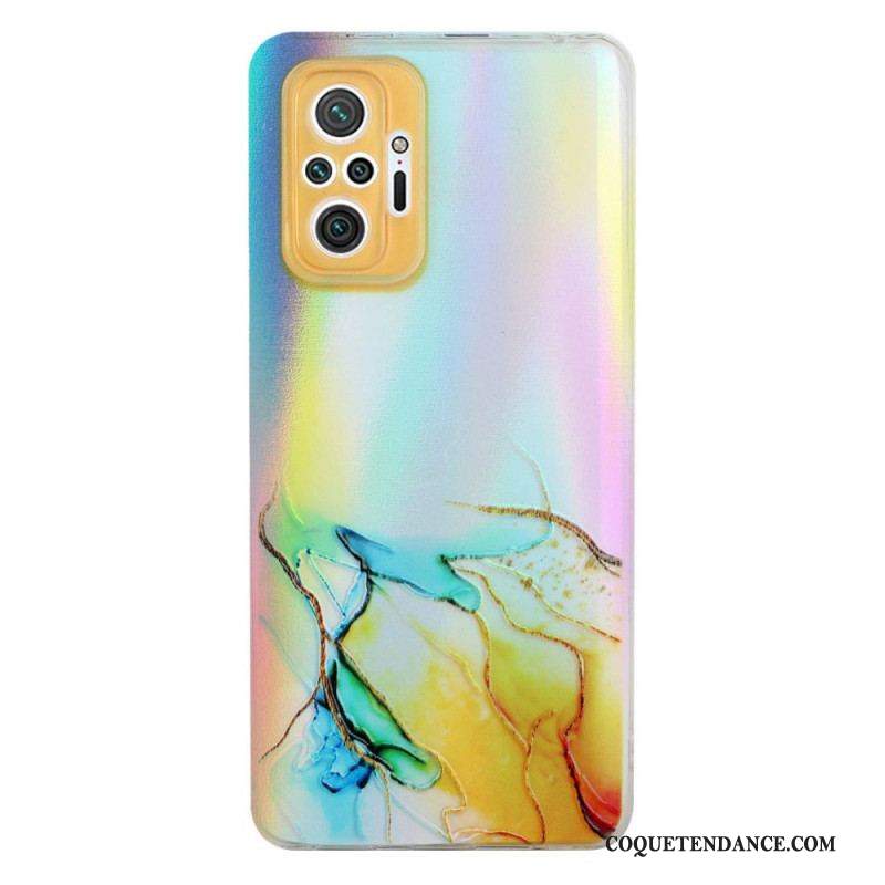 Coque Xiaomi Redmi Note 10 Pro Marbre Effet Laser