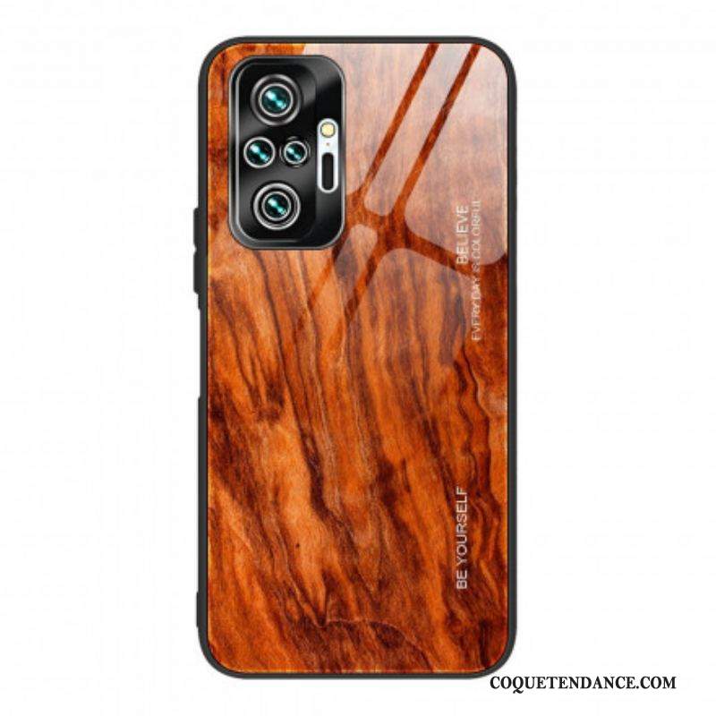 Coque Xiaomi Redmi Note 10 Pro Verre Trempé Design Bois