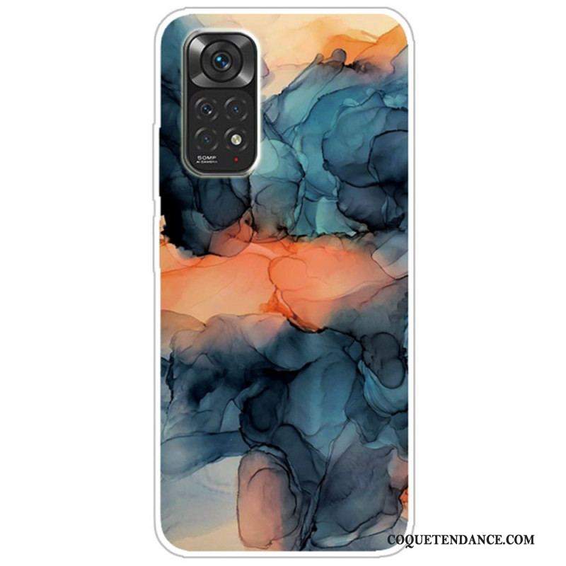 Coque Xiaomi Redmi Note 11 / 11s Marbre Aquarelle