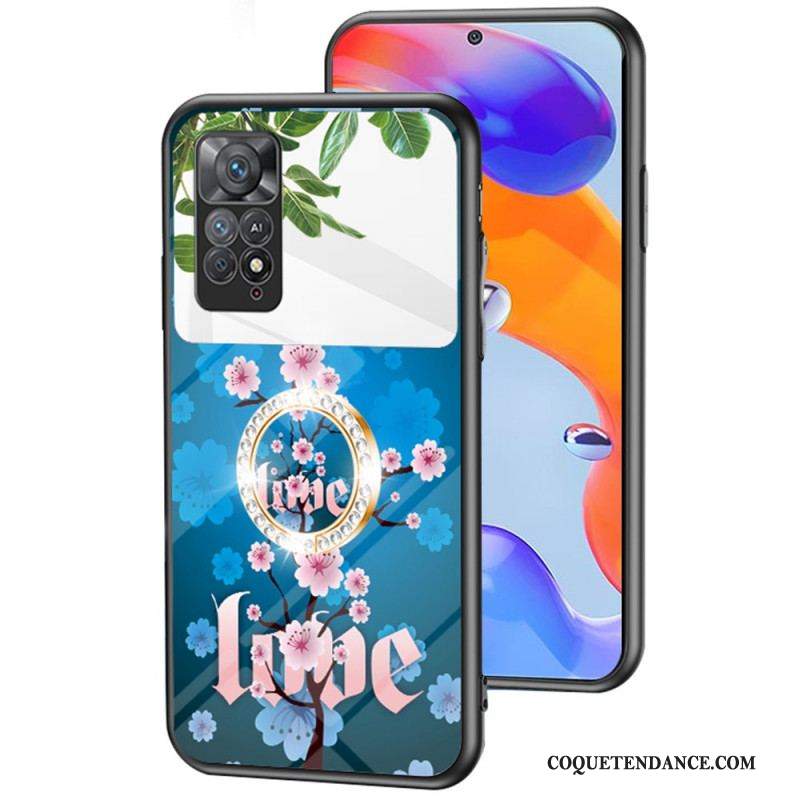 Coque Xiaomi Redmi Note 11 Pro / Note 11 Pro 5G Miroir avec Anneau Rotatif