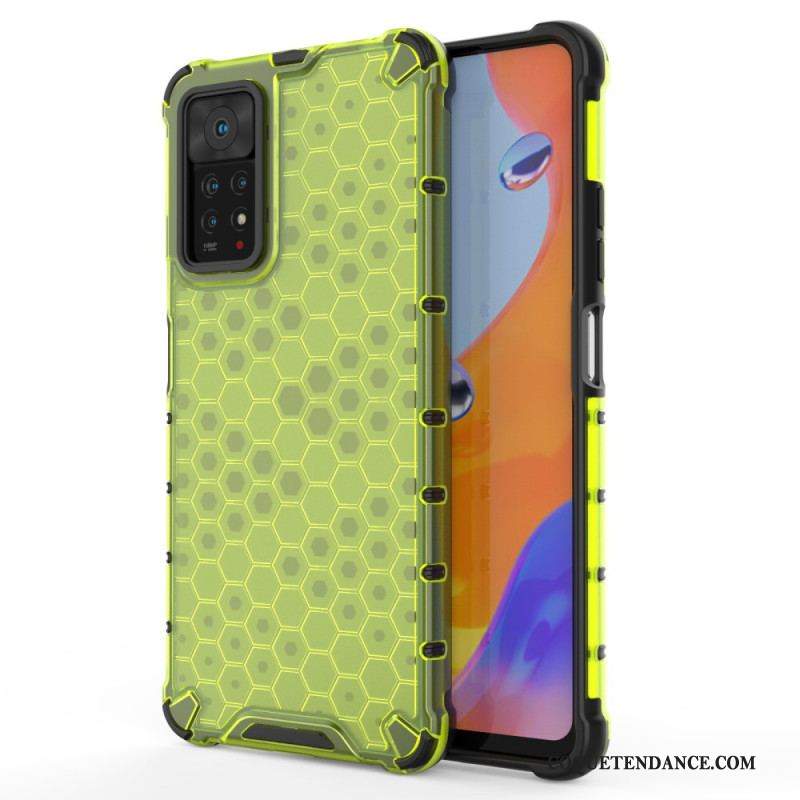 Coque Xiaomi Redmi Note 11 Pro / Note 11 Pro 5G Style Nid d'Abeille