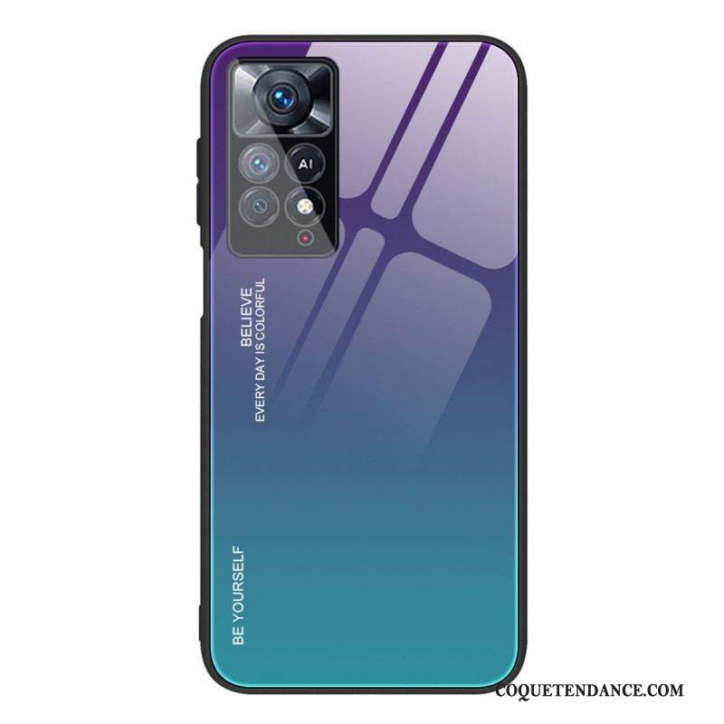 Coque Xiaomi Redmi Note 11 Pro / Note 11 Pro 5G Verre Trempé Be Yourself