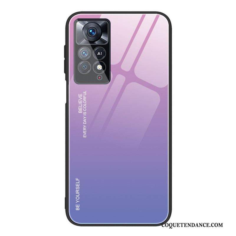 Coque Xiaomi Redmi Note 11 Pro / Note 11 Pro 5G Verre Trempé Be Yourself