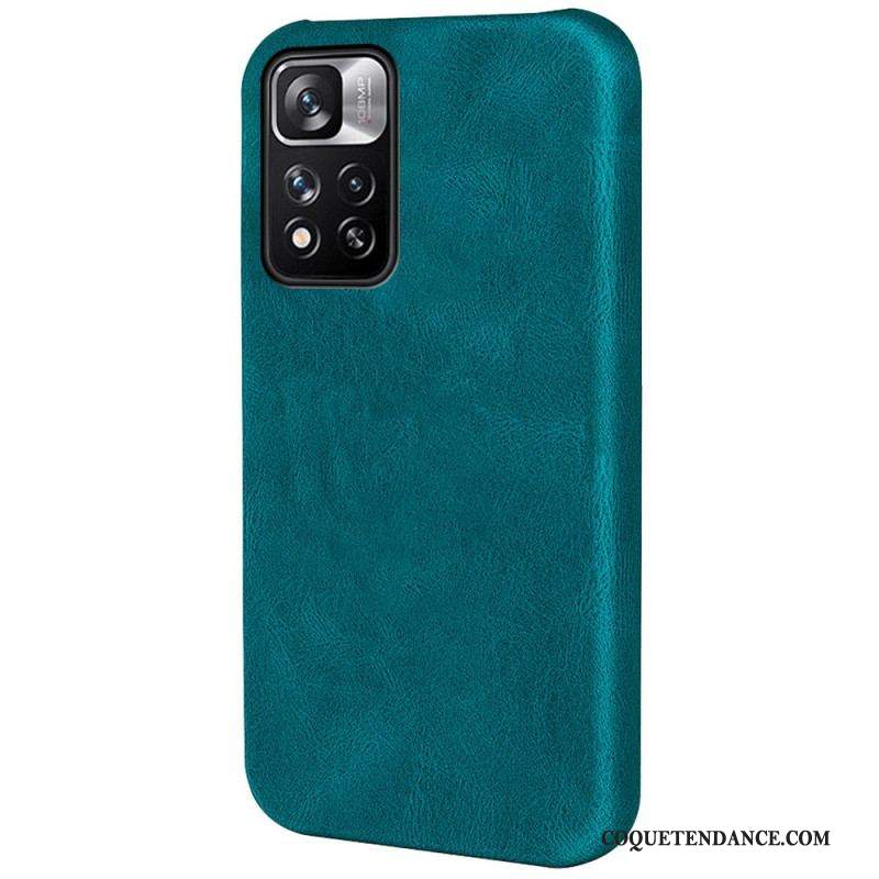 Coque Xiaomi Redmi Note 11 Pro Plus 5G Effet Cuir Design