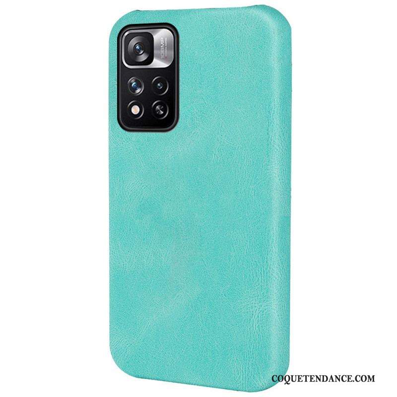 Coque Xiaomi Redmi Note 11 Pro Plus 5G Effet Cuir Design