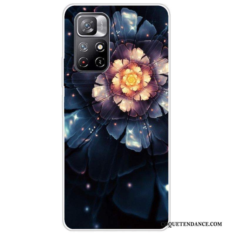 Coque Xiaomi Redmi Note 11 Pro Plus 5G Flexible Fleurs