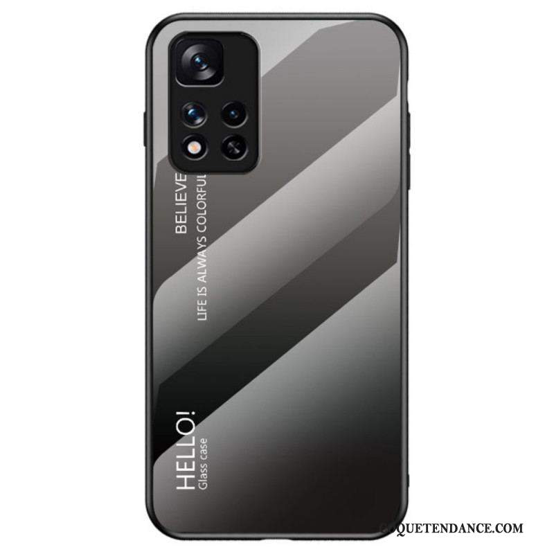 Coque Xiaomi Redmi Note 11 Pro Plus 5G Verre Trempé Hello