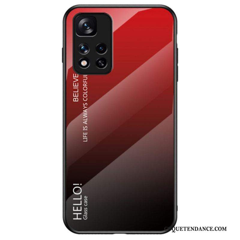 Coque Xiaomi Redmi Note 11 Pro Plus 5G Verre Trempé Hello