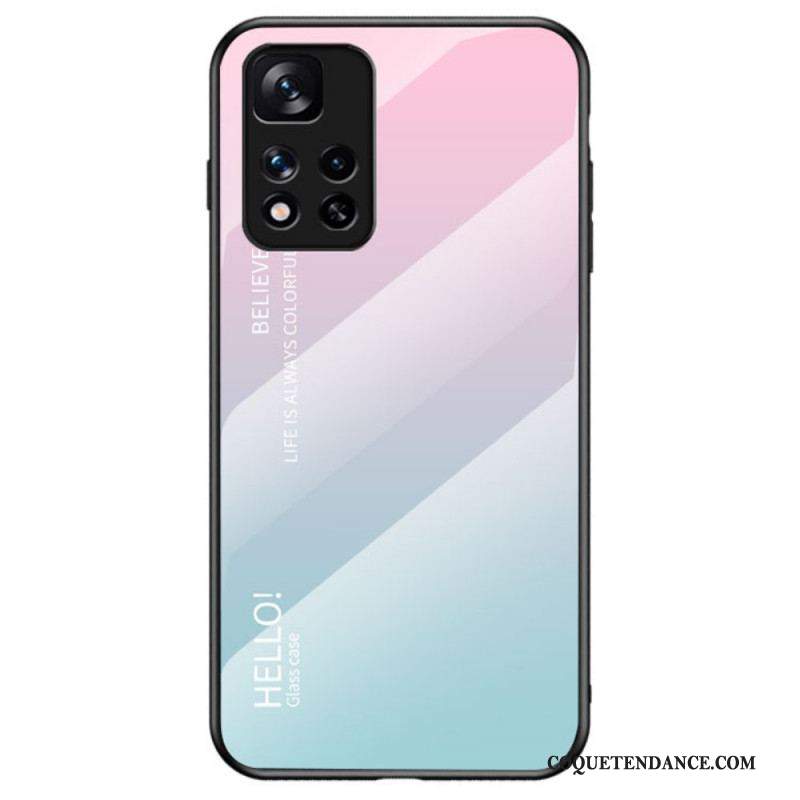 Coque Xiaomi Redmi Note 11 Pro Plus 5G Verre Trempé Hello