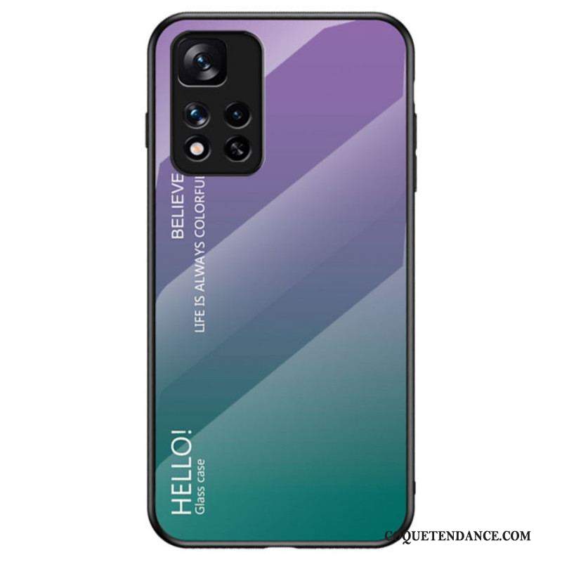 Coque Xiaomi Redmi Note 11 Pro Plus 5G Verre Trempé Hello