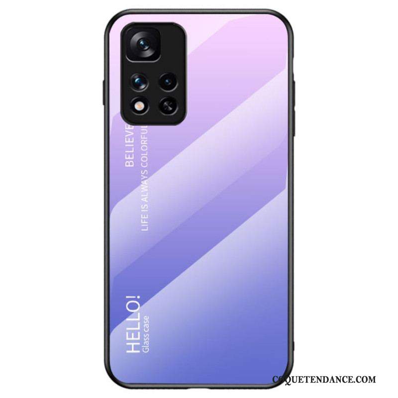 Coque Xiaomi Redmi Note 11 Pro Plus 5G Verre Trempé Hello